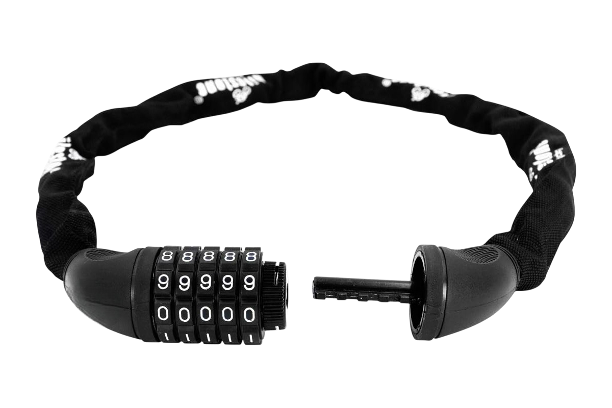0.9 Metre High Security Chain - 5 Digit Combination Padlock Motorcycle Bicycle Lock