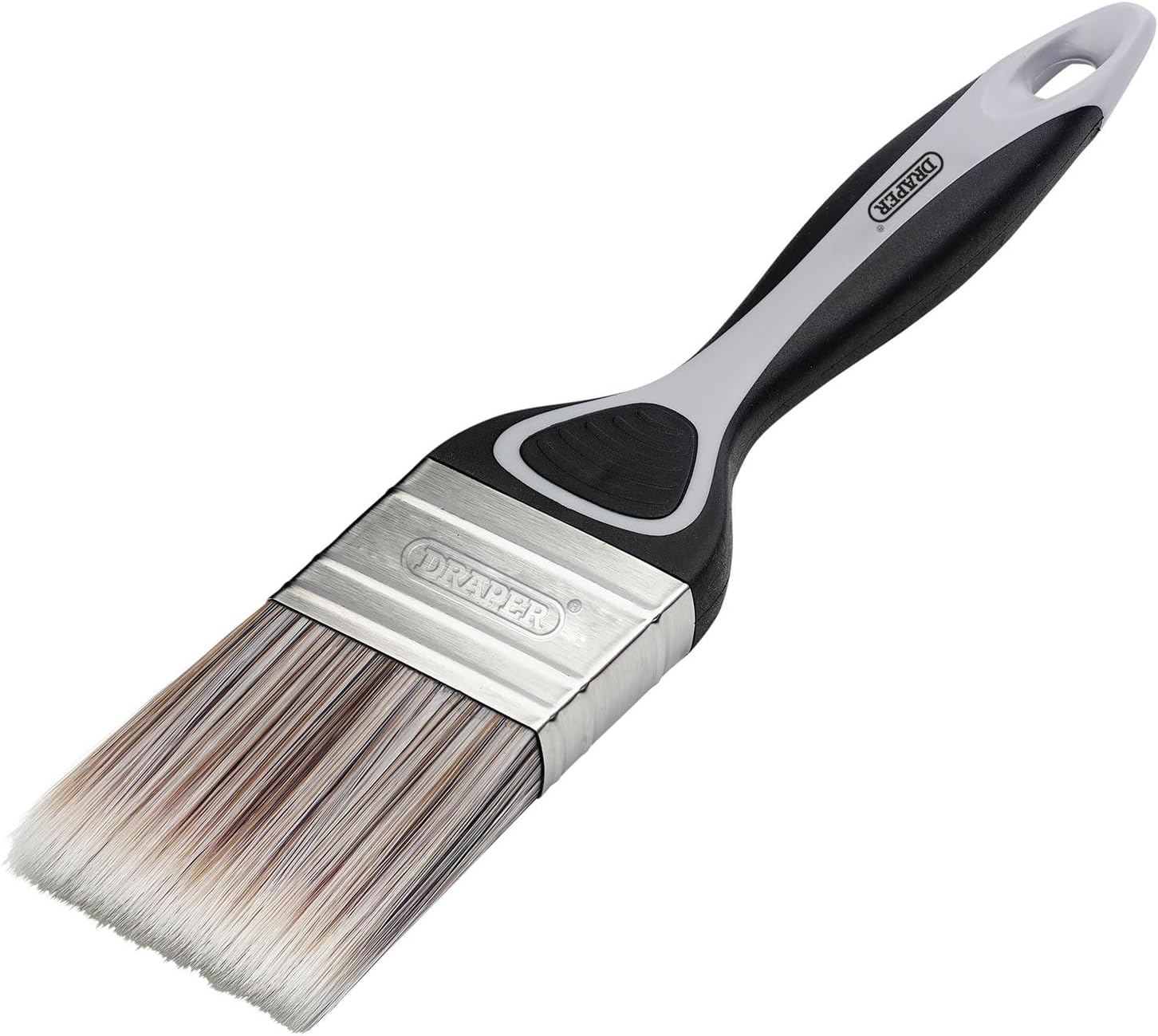 Draper 20501 50mm Flat Paint Brush with Ergonomic Soft Grip Handle