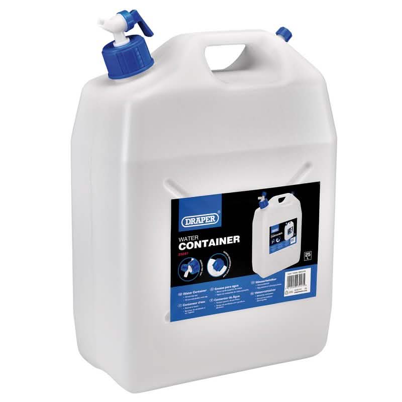 Draper 23247 Water Container With Tap, 25L