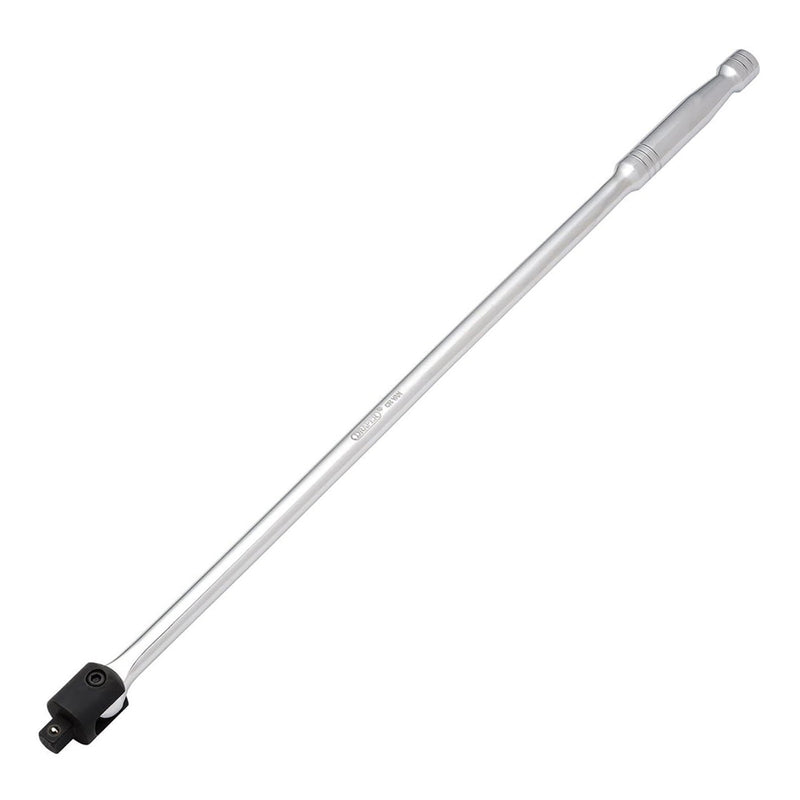 Draper 1/2" Dr. 600mm Flexi Knuckle Breaker Bar plus 4 Piece Socket Set | 10mm, 13mm, 17mm and 19mm