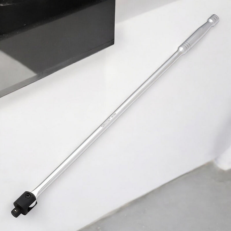 Draper 1/2" Dr. 600mm Flexi Knuckle Breaker Bar plus 4 Piece Socket Set | 10mm, 13mm, 17mm and 19mm