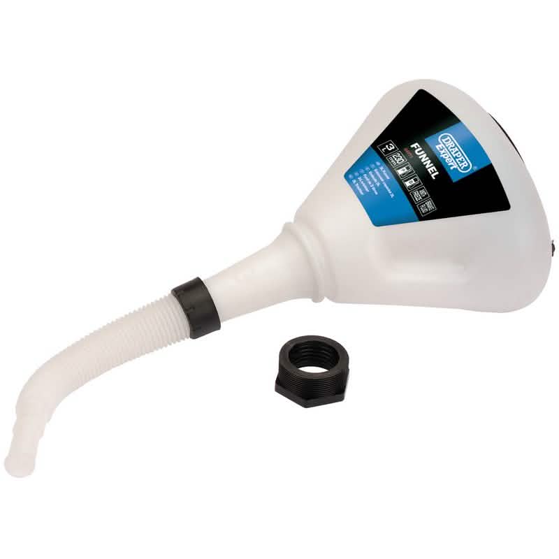 Draper 24771 Polypropylene Funnel, 230Mm, 3L Dr-24771