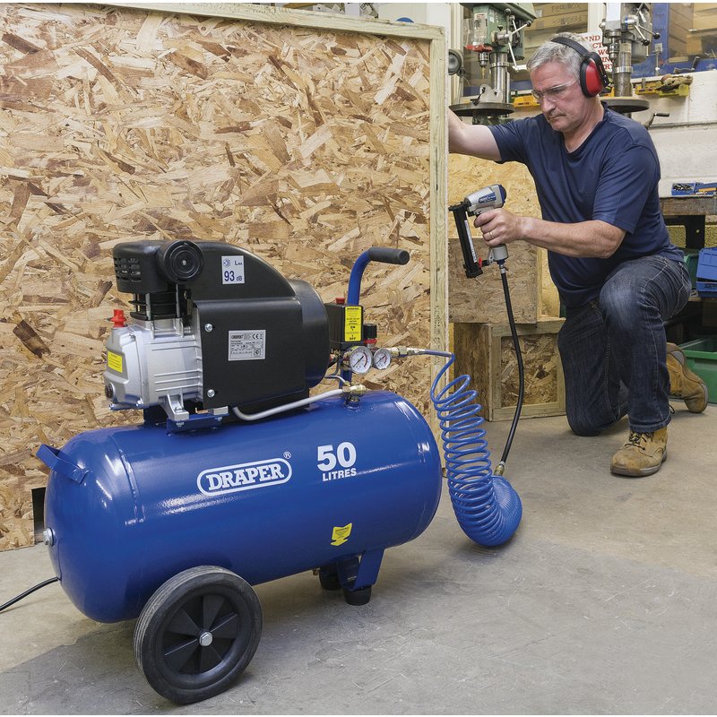 Draper 24981 Air Compressor 50L 1.5Kw Dr-24981