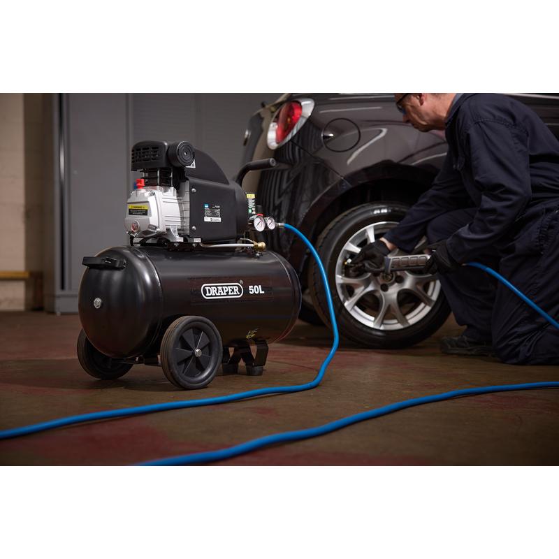 Draper 24981 Air Compressor 50L 1.5Kw Dr-24981
