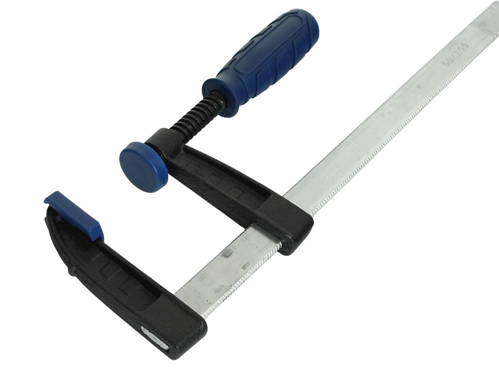4 Pack of Draper 8" F Clamps Quick Action Bar Clamps | 200mm x 50mm
