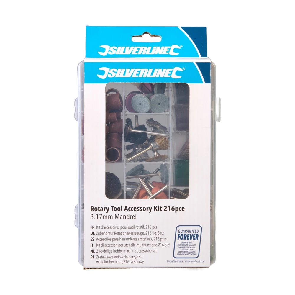 Voche 135W Mini Rotary Hobby Drill 240V Grinding Tool + Case & 256pc Accessories