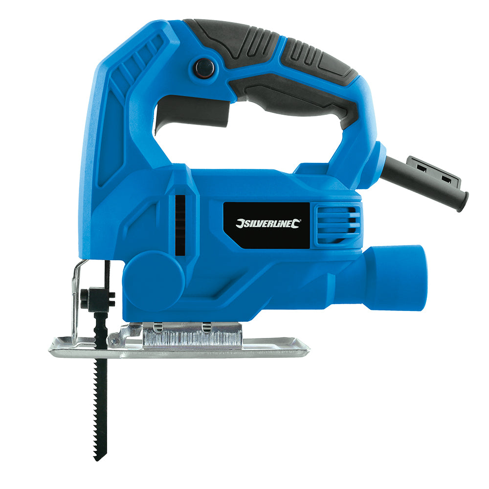Silverline 450W Electric Jigsaw plus 31 Assorted Wood and Metal Saw Blades