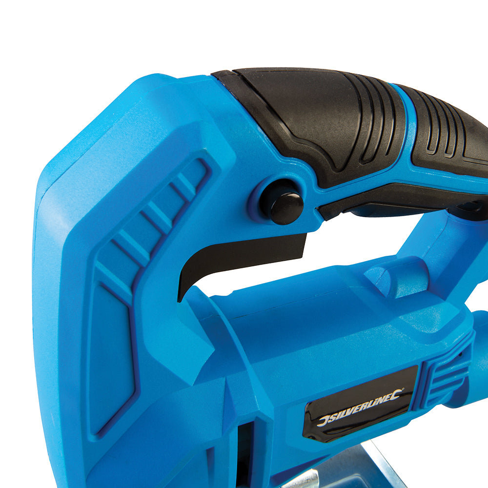 Silverline 450W Electric Jigsaw plus 31 Assorted Wood and Metal Saw Blades