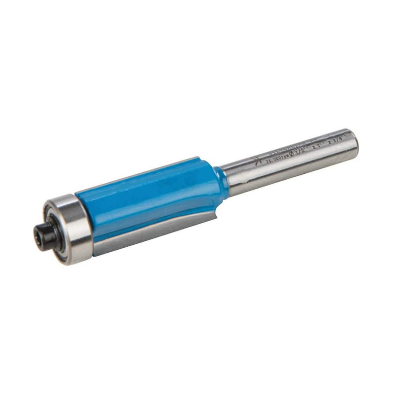 Flush Trim Cutter (1/2" X 1")  (1/4" Shank) Silverline 277856 Lifetime Warranty