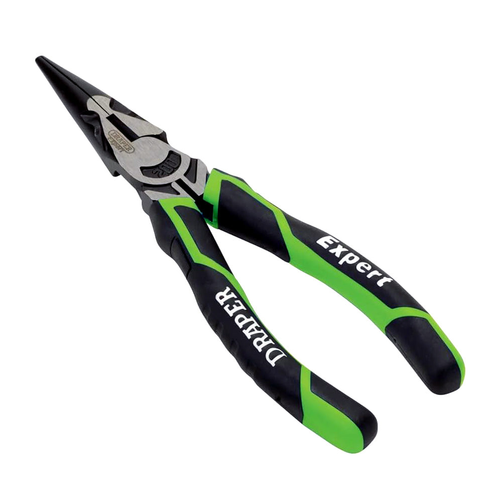 Draper Expert 3pc Pliers Set Side Cutter Long Nose Combination Lifetime Warranty