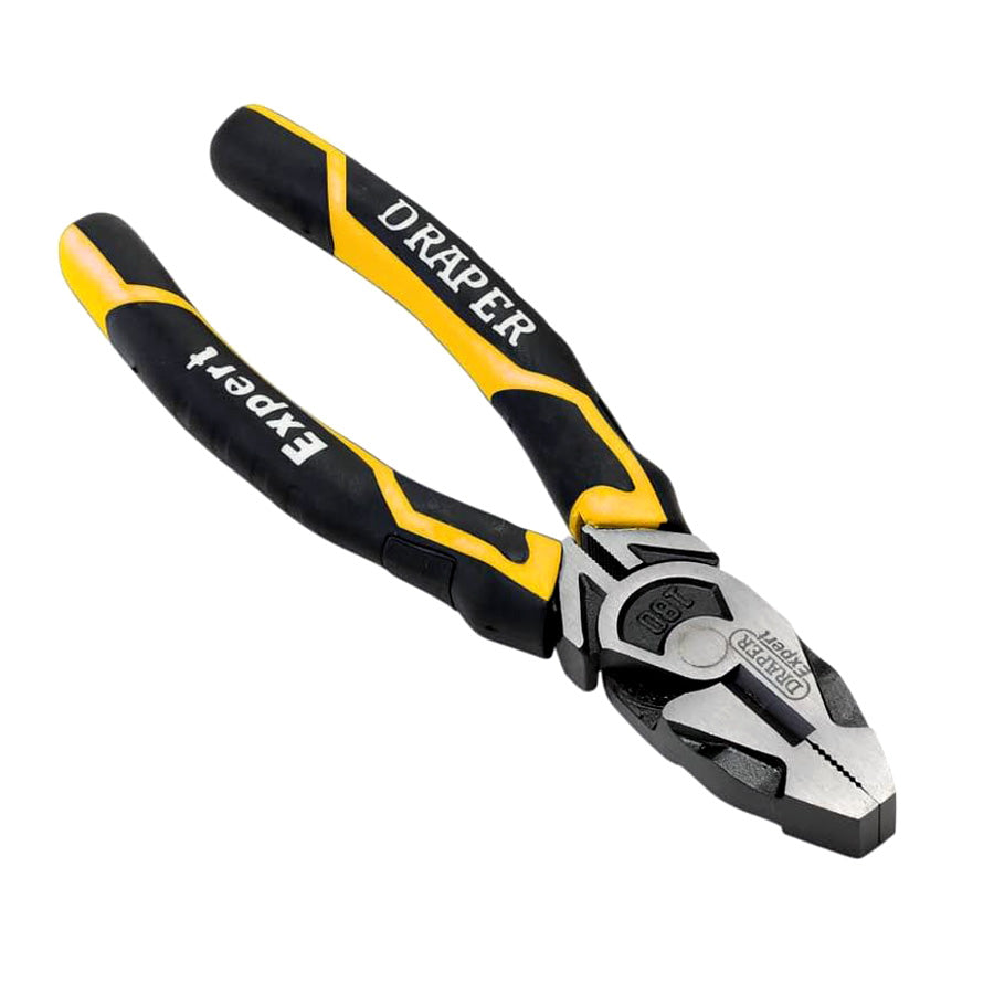 Draper Expert 28038 3pc Pliers Set High Leverage Carbon Steel | Combination, Side Cutters and Long Nose