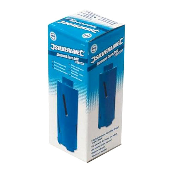 Silverline 282395 65mm Diamond Core Drill Bit Hole Cutter for Masonry Concrete Brick