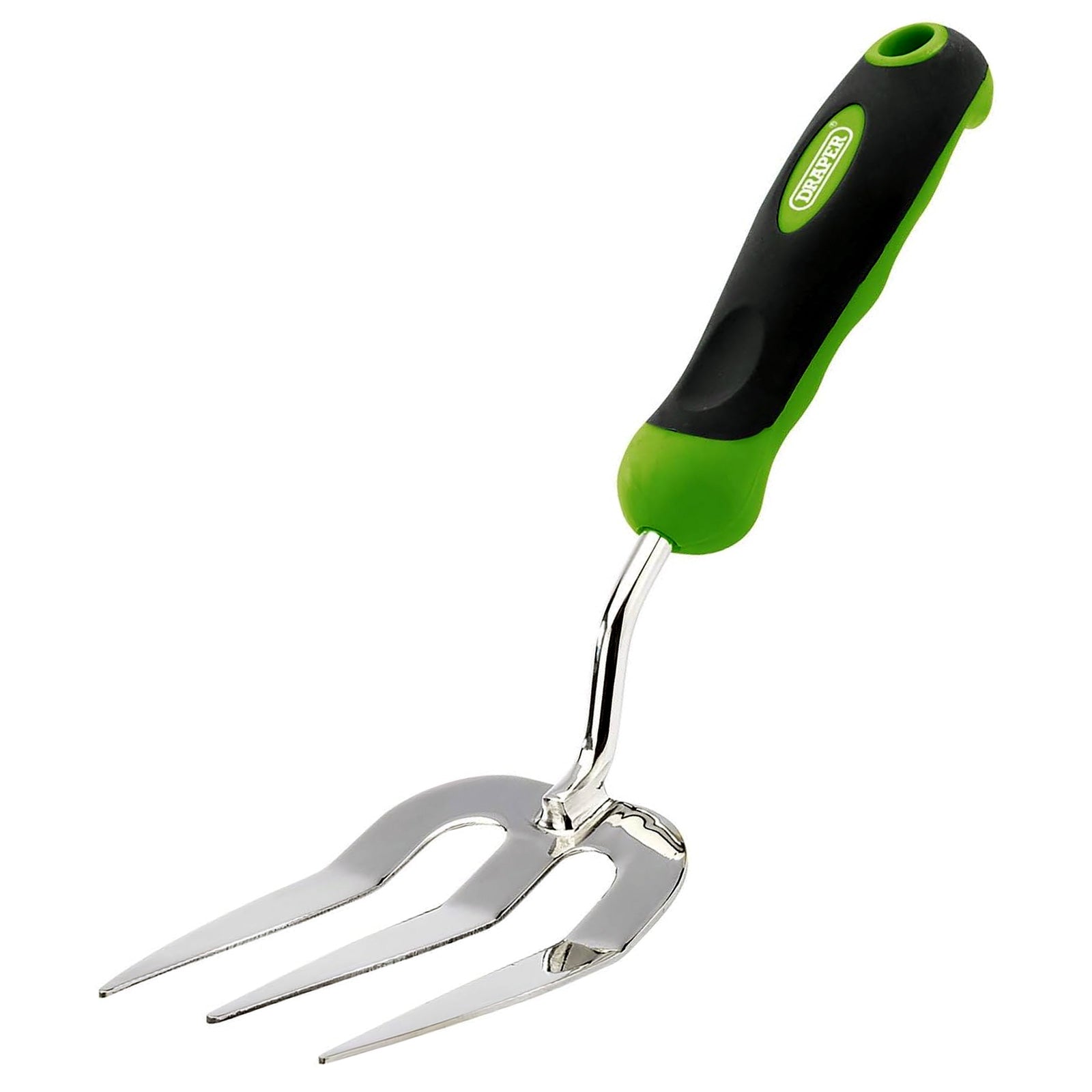 Draper 28287 Hand Fork with Stainless Steel Prongs and Soft Grip Handle