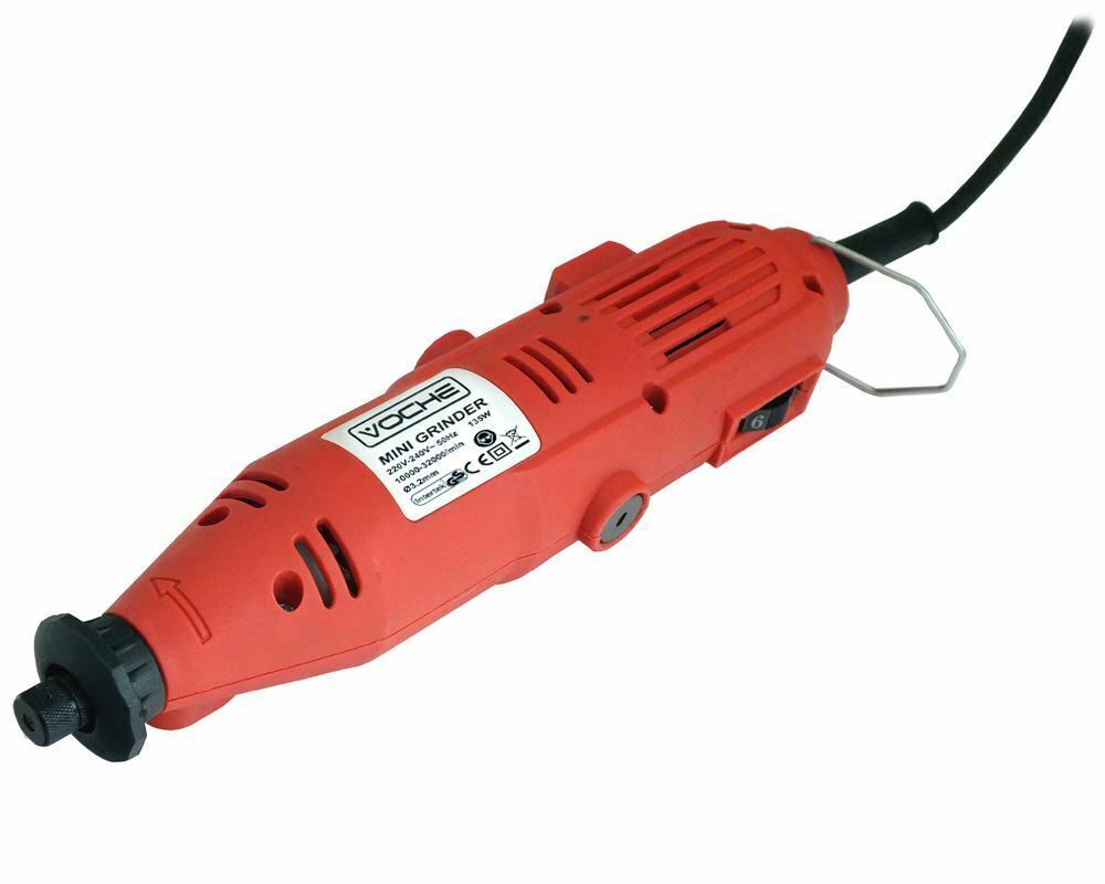 Voche 135W Mini Rotary Hobby Drill 240V Grinding Tool + Case & 256pc Accessories