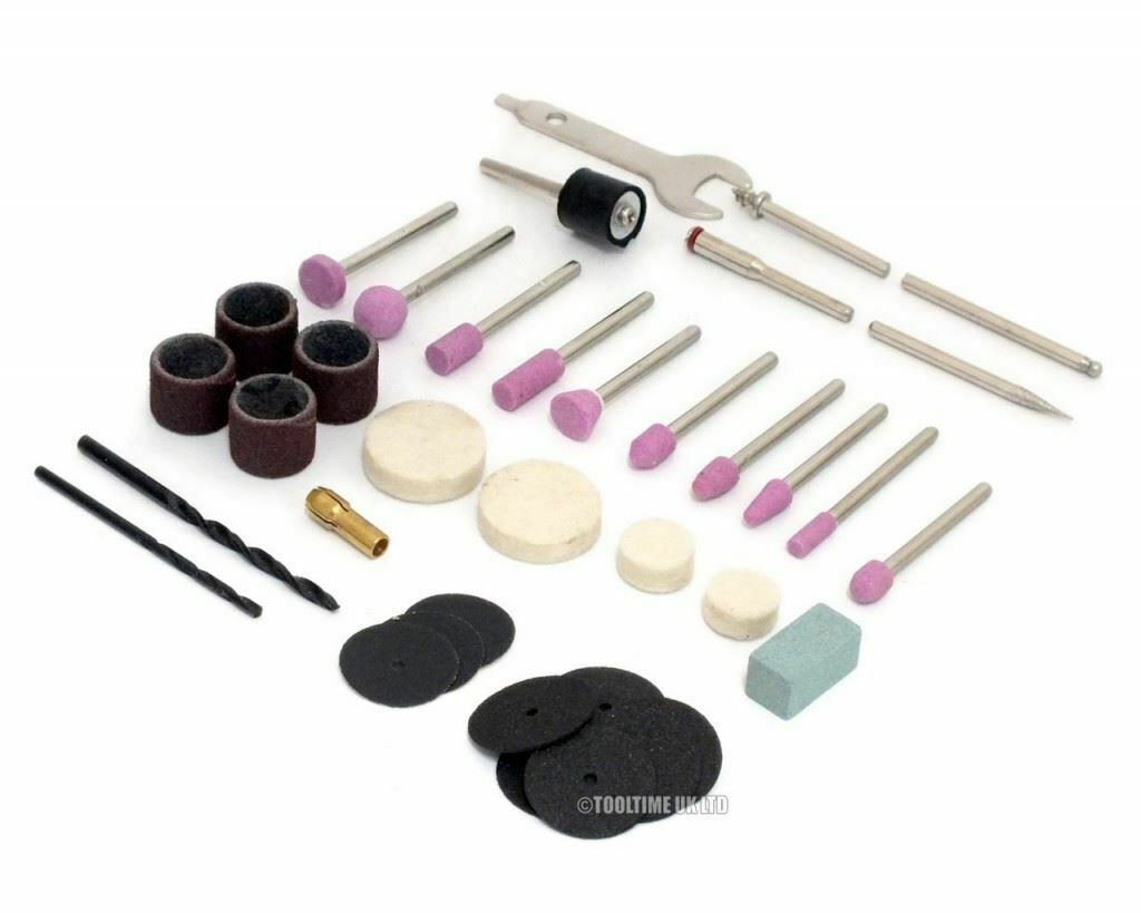 Voche 135W Mini Rotary Hobby Drill 240V Grinding Tool + Case & 256pc Accessories