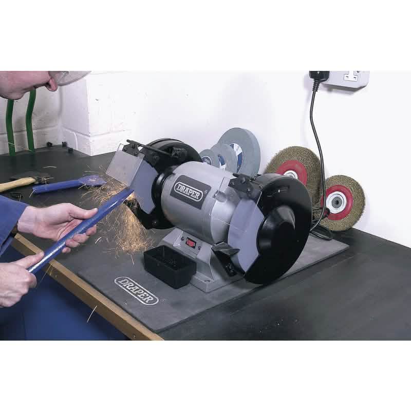Draper Heavy Duty Bench Grinder, 200Mm, 550W 29621