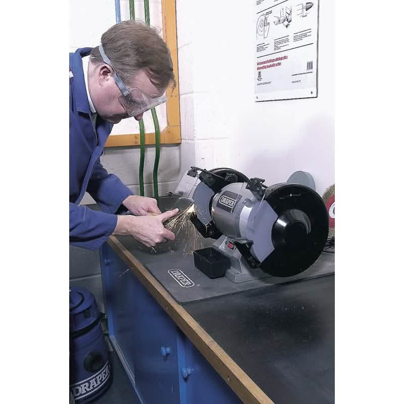 Draper Heavy Duty Bench Grinder, 200Mm, 550W 29621