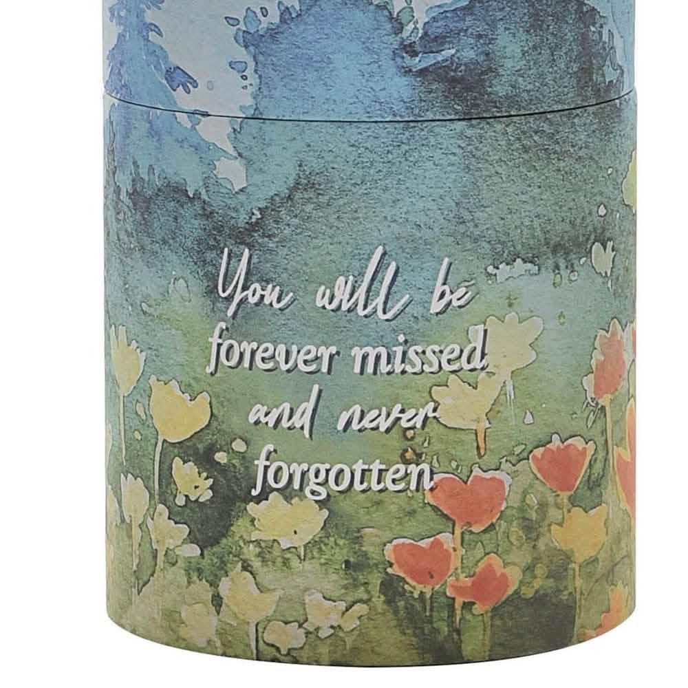 Thoughts of You Scatter Ashes Tube 12cm - Flowers