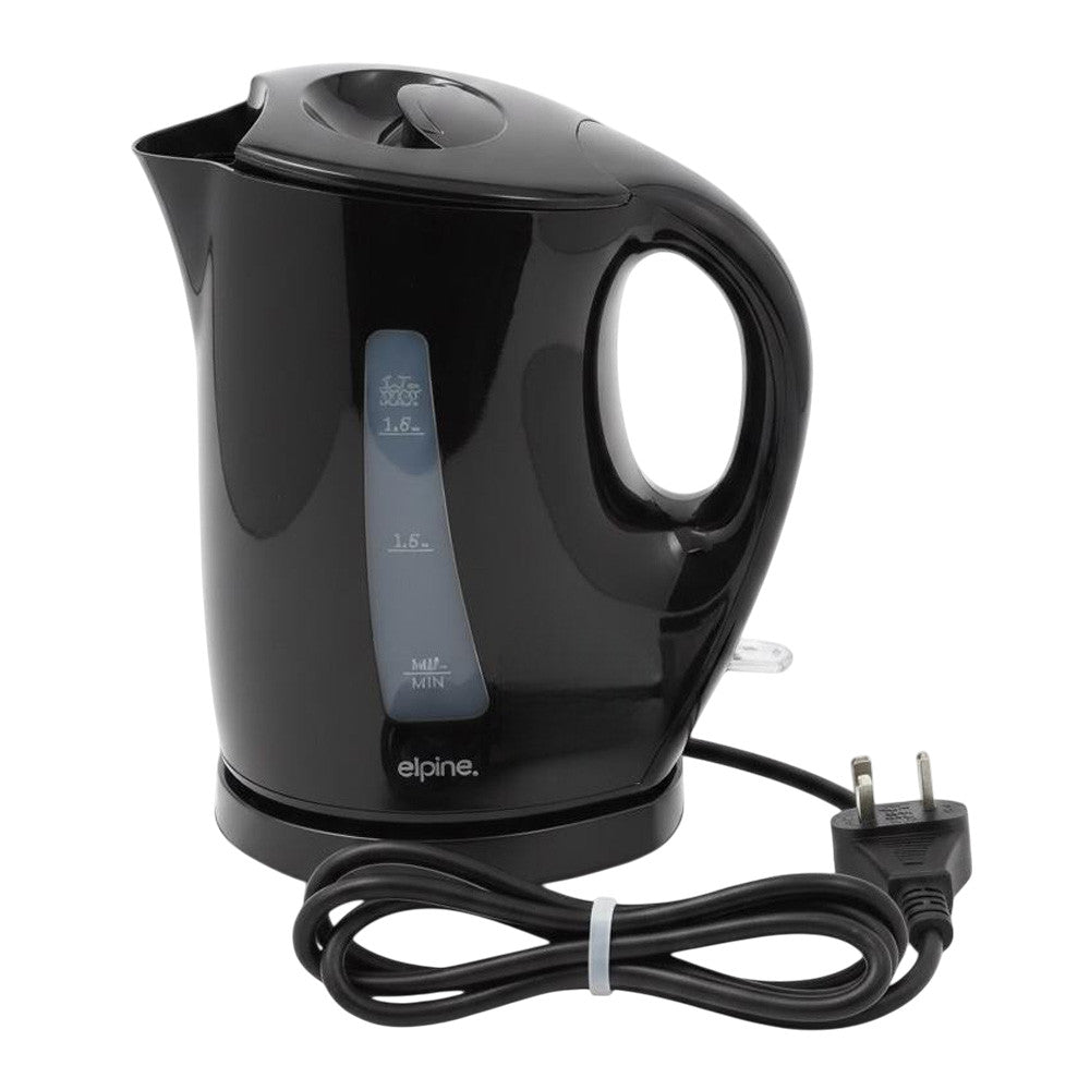 Black Cordless Electric Kettle & 4 Slice Toaster Set | 1.7L Jug | Variable Browning Control