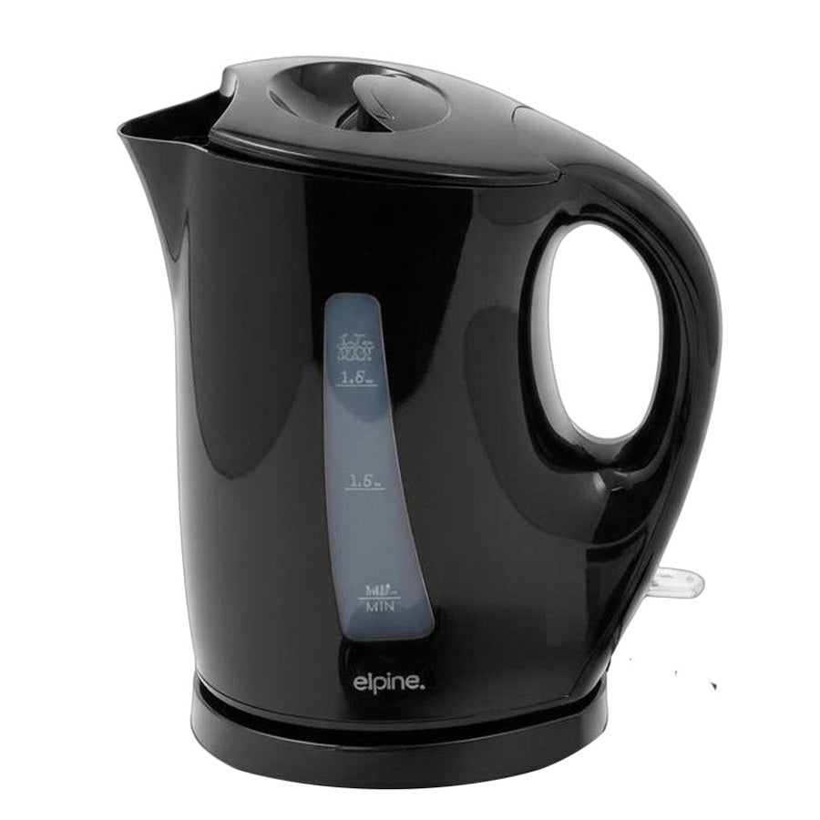 Black Cordless Electric Kettle & 4 Slice Toaster Set | 1.7L Jug | Variable Browning Control