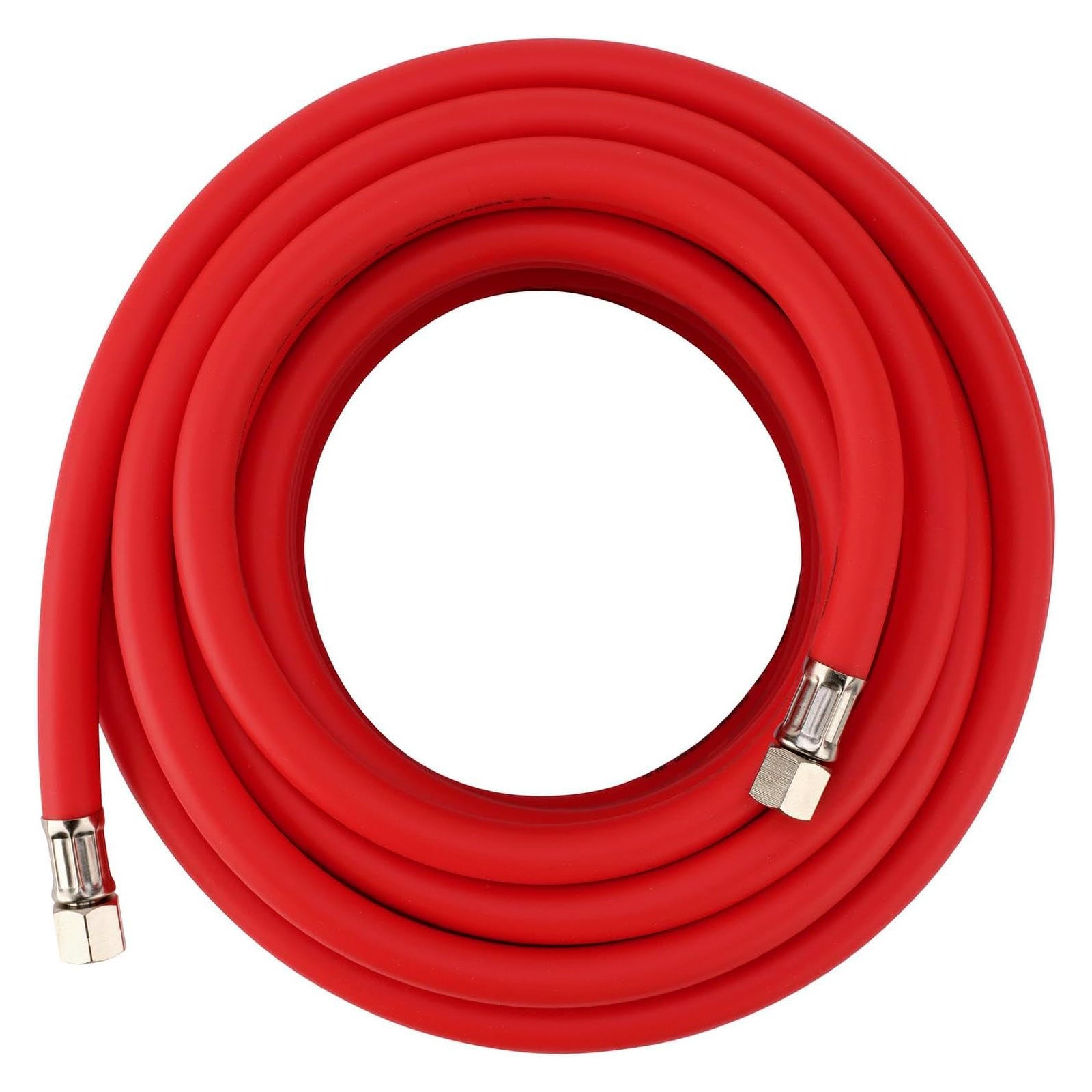 Draper 31731 Hybrid Air Hose 15m x 10mm Bore 1/4" BSP High Vis Red Air Line