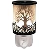 Aroma Black Tree Of Life Plug In Wax Melt Warmer