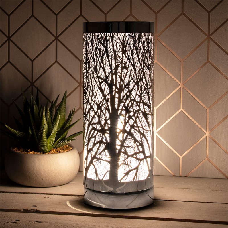 Desire Aroma Touch Lamp Silver