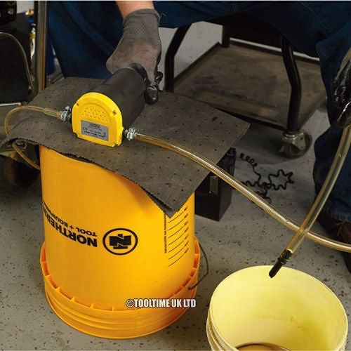 12V Oil Extractor Pump 80W Electric Portable Fluid Diesel Transfer Syphon
