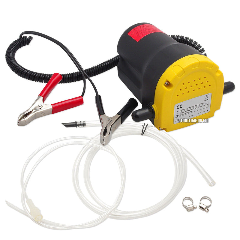 12V Oil Extractor Pump 80W Electric Portable Fluid Diesel Transfer Syphon