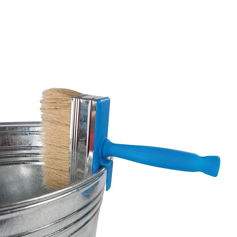 Block Paint Brush Shed Fence Decking Timber 115mm (4½") Silverline 394974