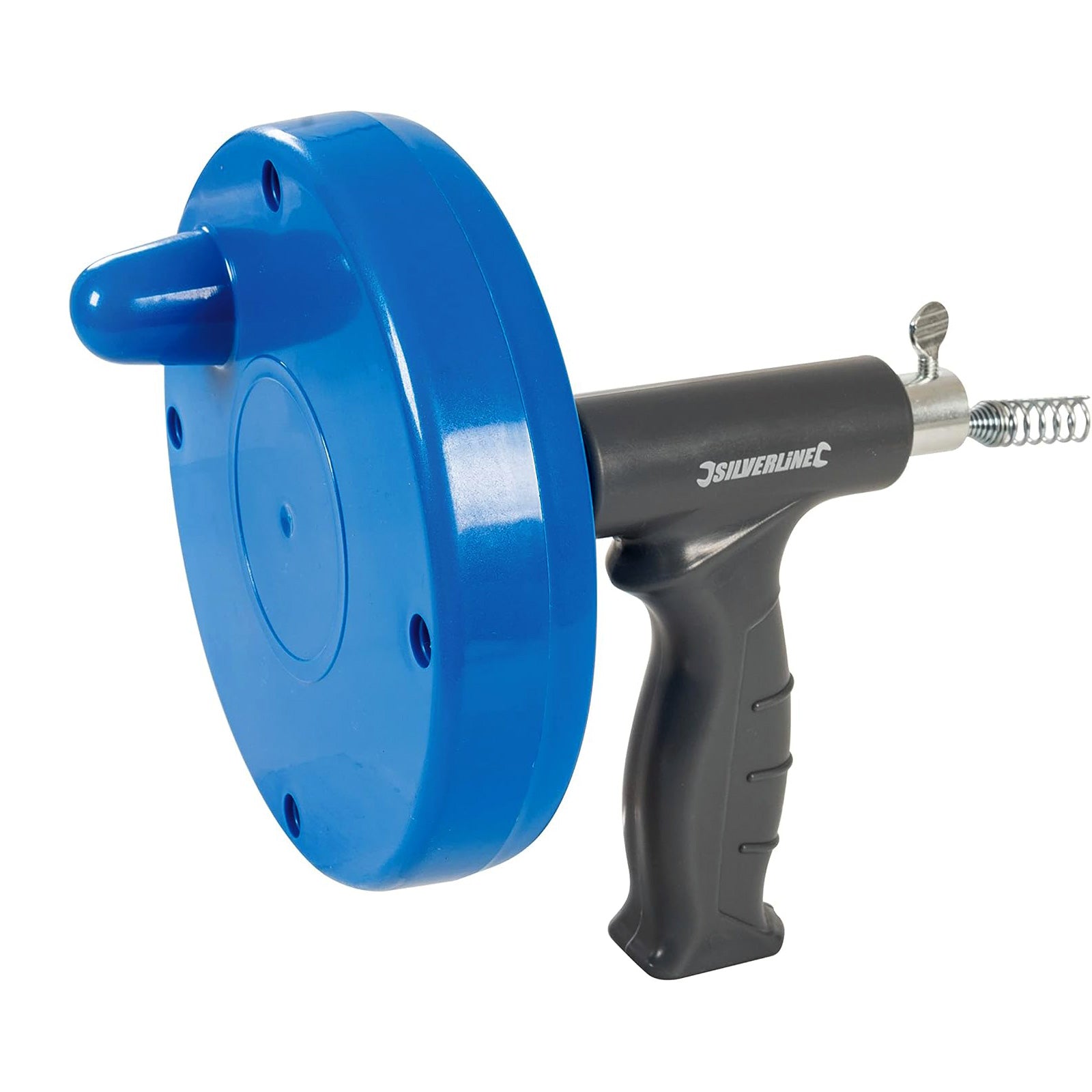 3pc Drain Unblocking Tool Set | Bath Wastepipe Unblocker Flexible Pipe Brush and Hair Remover