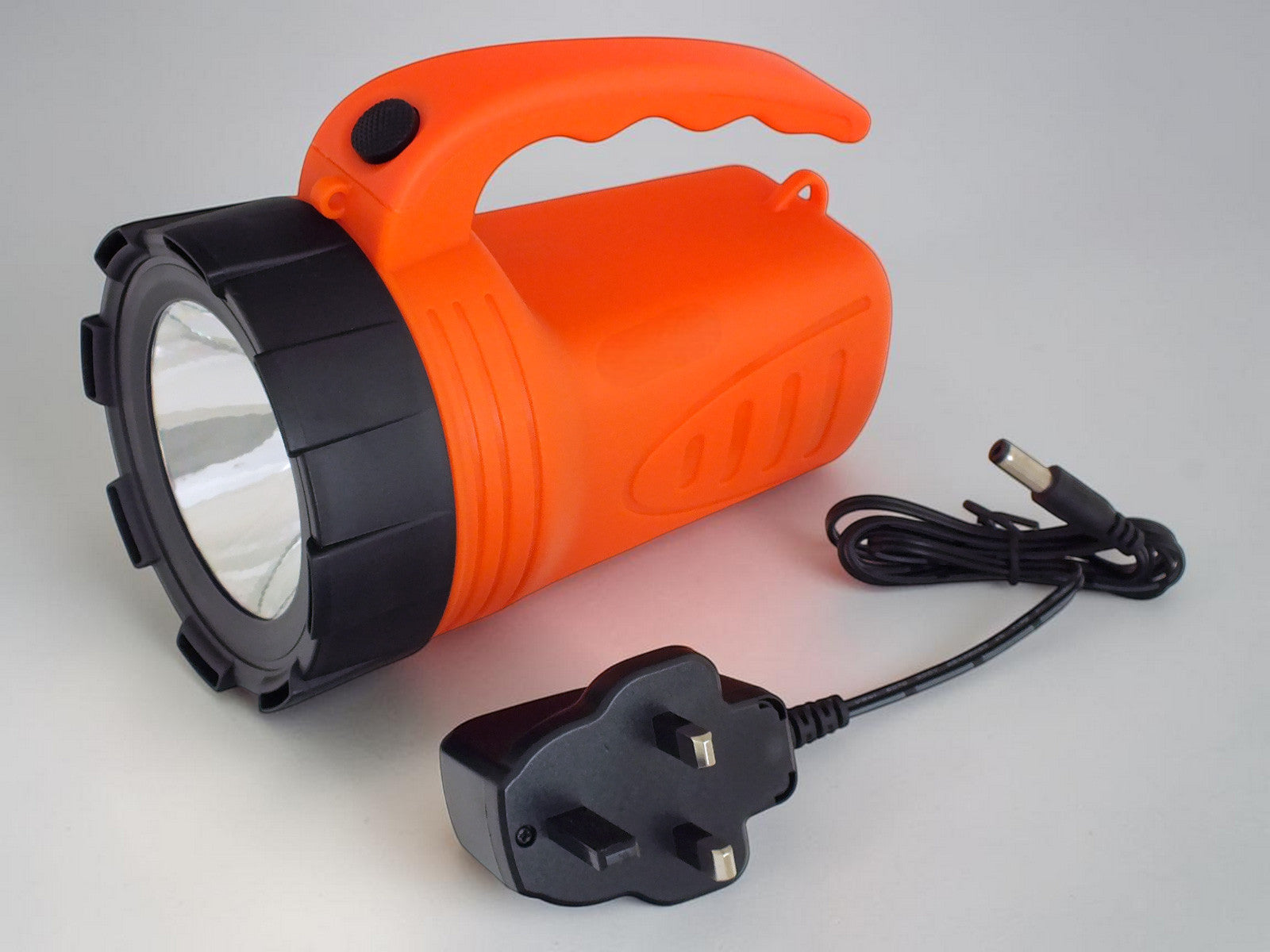 3W Rechargeable LED Spotlight Torch 200 Lumen Flashlight