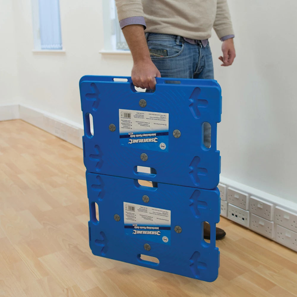 Interlocking Plastic Dolly 100kg Silverline 407053 (1 piece)