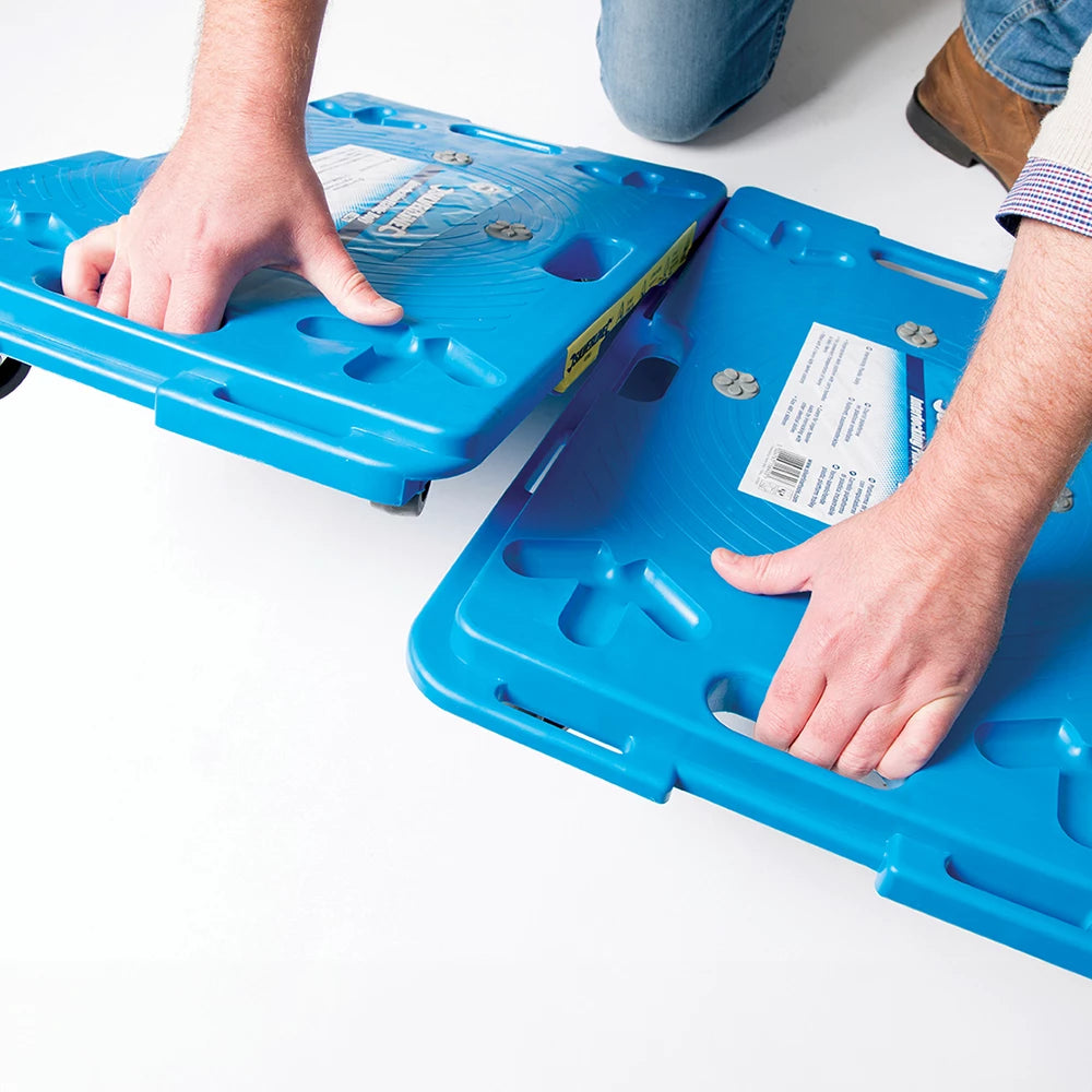 Interlocking Plastic Dolly 100kg Silverline 407053 (1 piece)