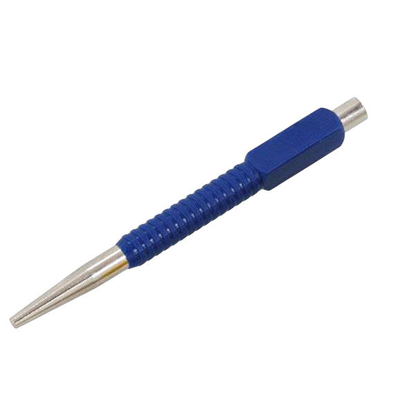 Nail Punch Set Colour Coded Heat Treated Steel Soft Grip 3pc - Silverline 412456