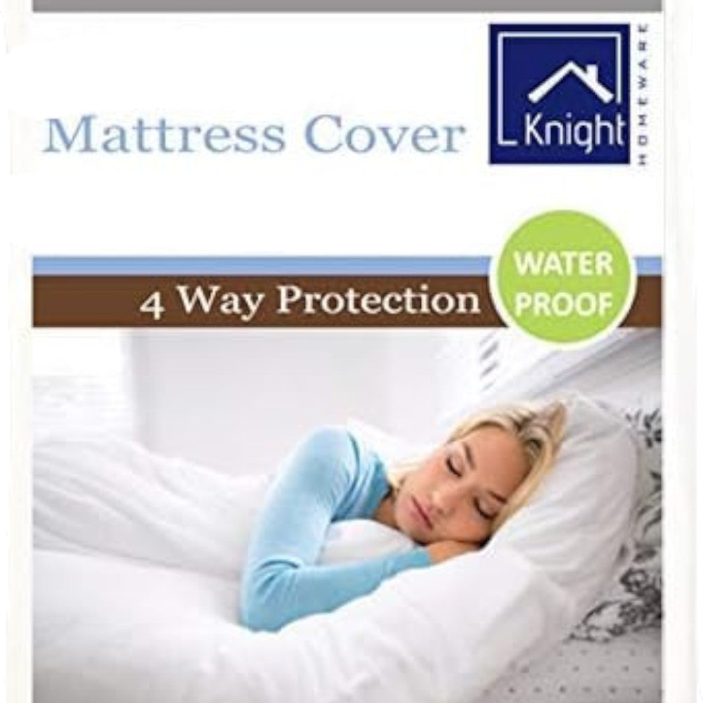 Waterproof Mattress Protector Cover | 100% PEVA Chloride-free Odourless Soft-touch - Choose Size