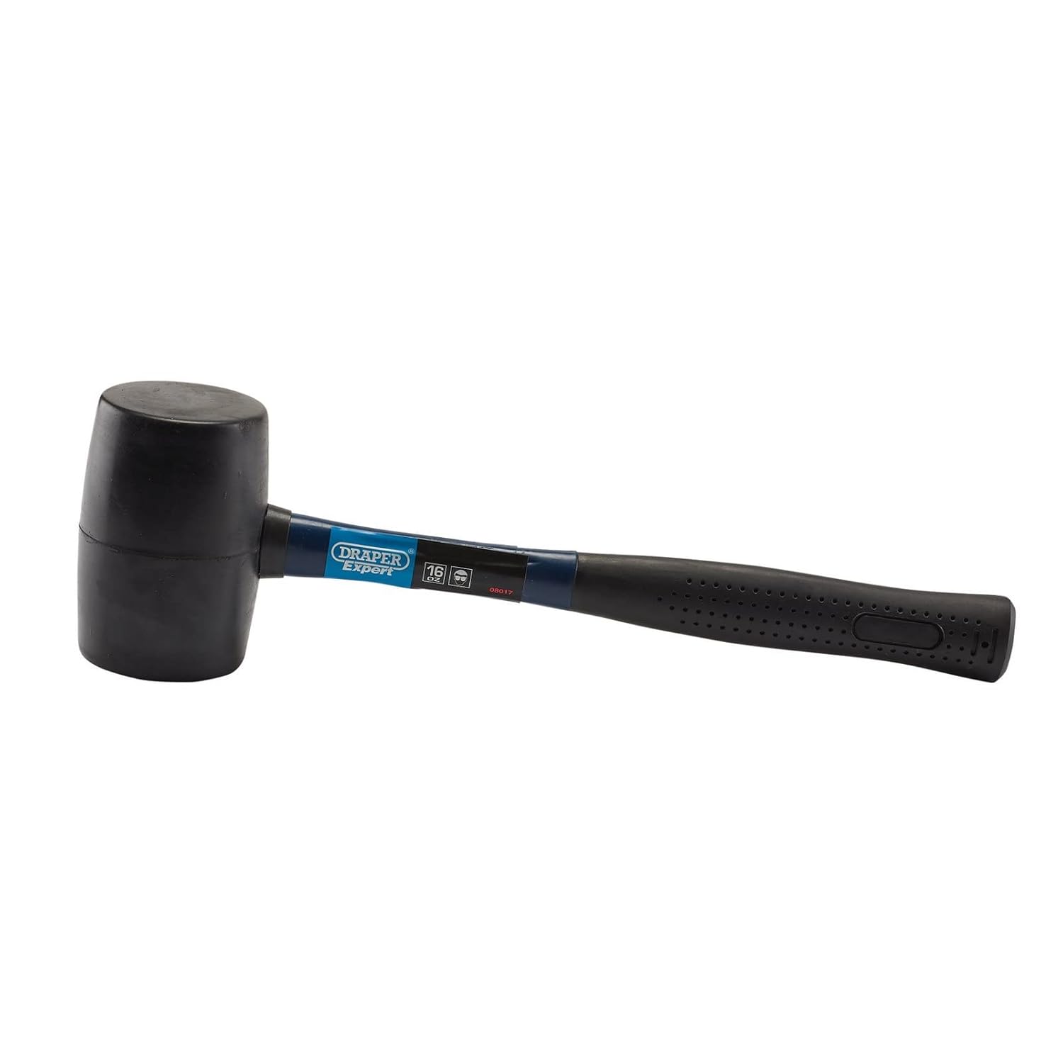Draper 16oz Rubber Mallet Fibreglass Shaft Soft Rubber Grip 08017