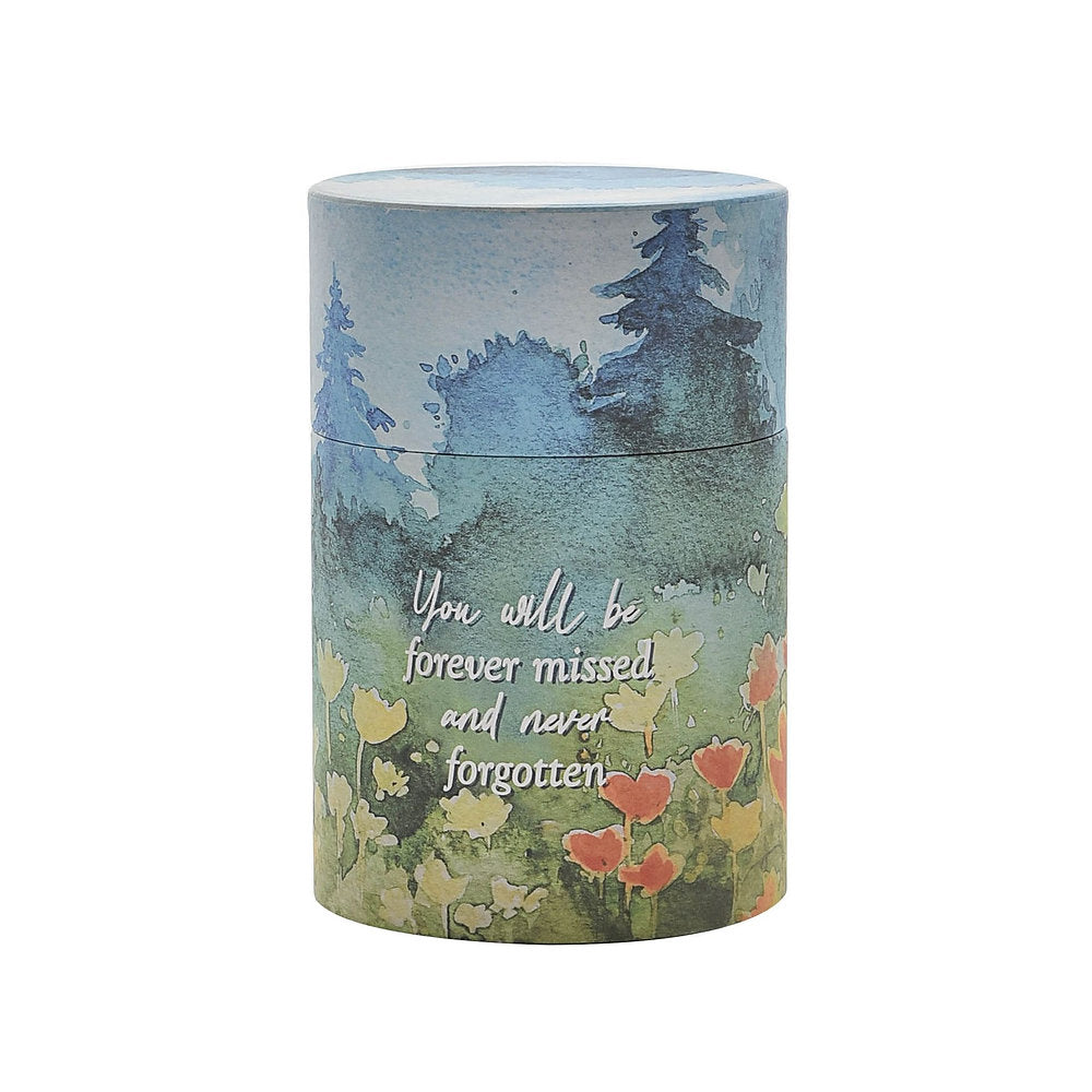 Thoughts of You Scatter Ashes Tube 12cm - Flowers