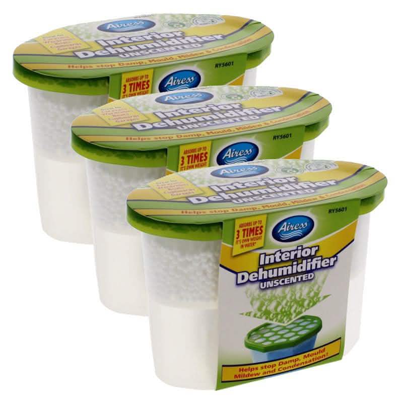 500ml Unscented Interior Dehumidifier | Pack of 1, 3, 6 or 12 available - tooltime.co.uk