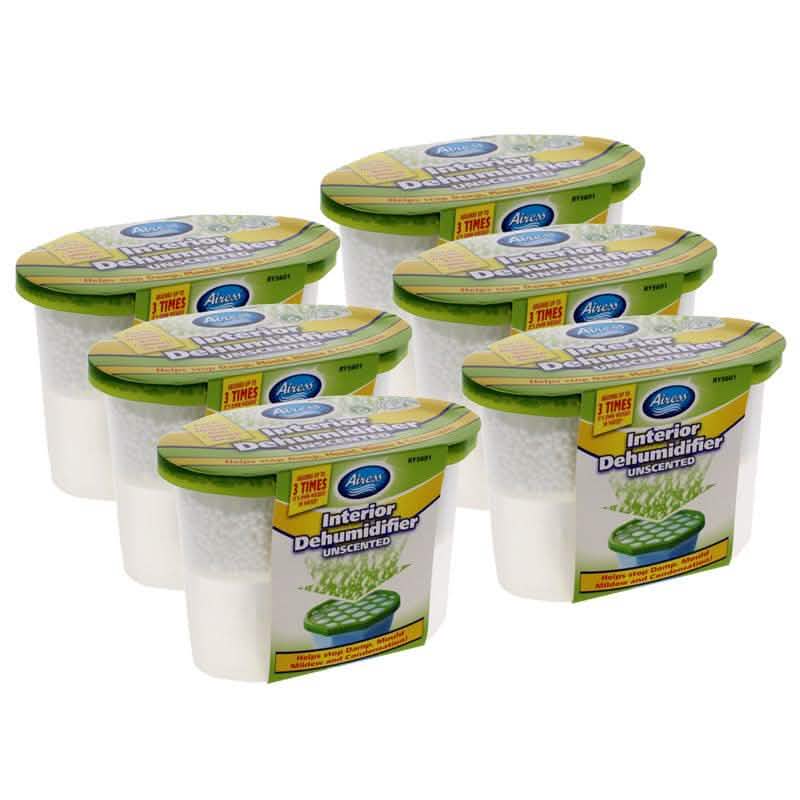 500ml Unscented Interior Dehumidifier | Pack of 1, 3, 6 or 12 available - tooltime.co.uk