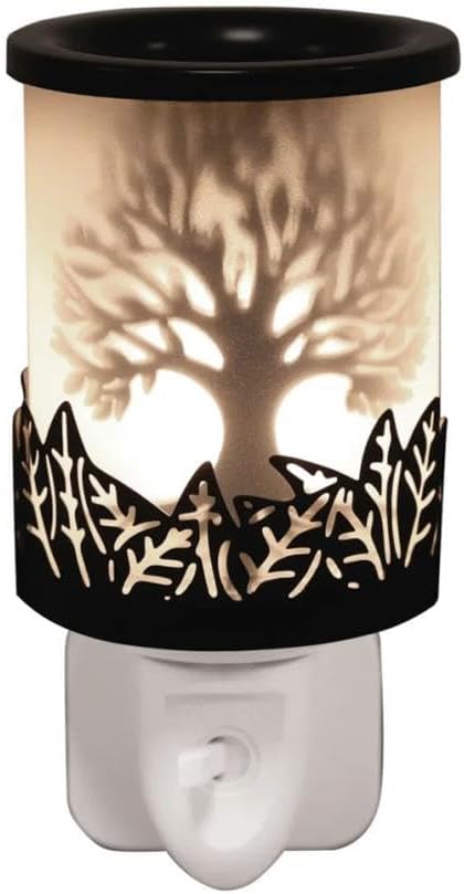 Aroma Black Tree Of Life Plug In Wax Melt Warmer