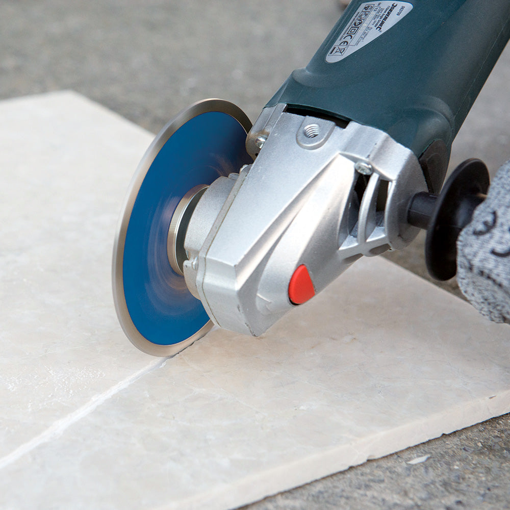 Silverline 571499 Tile Cutting Diamond Blade 110mm Continuous Rim Cutting Disc