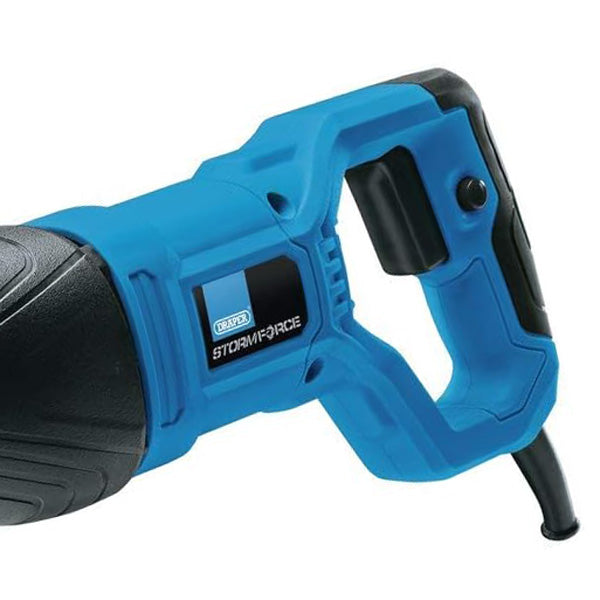 Draper 57483 Reciprocating Saw 710W Electric Variable Speed Sabre c/w 12 Blades