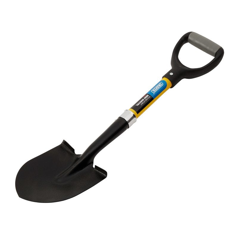 DRAPER MINI ROUND POINT NOSE FIBREGLASS SHOVEL SNOW SCOOP DIGGING SPADE 57569