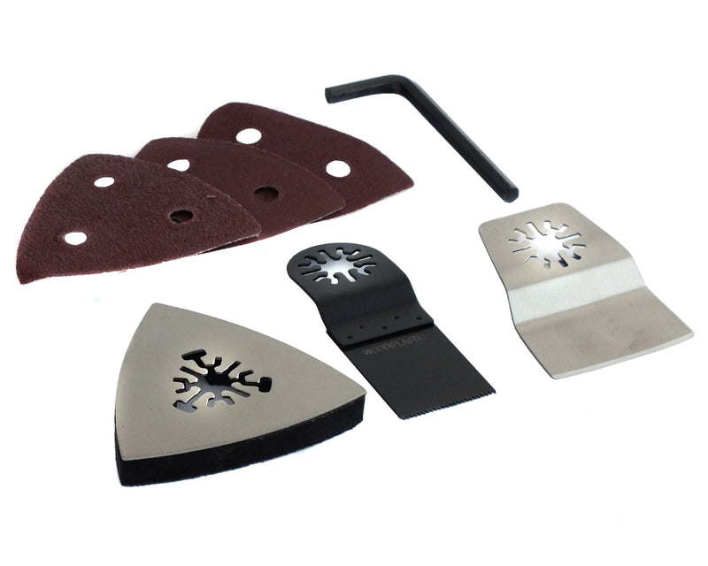 Oscillating Multi Tool 300w Detail Sander Cutter Scraper Draper 58288