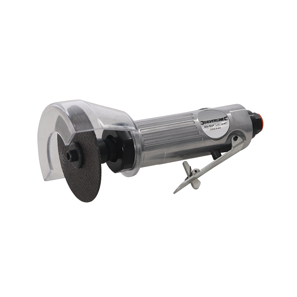 Silverline 598446 Air Cut Off Tool 3" 75mm Pneumatic Grinder Cutter Straight Saw