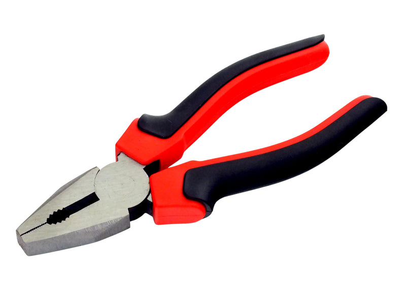 Voche 8" Pliers 3pc Set 200mm Heavy Duty Combination Long Nose & Side Cutting