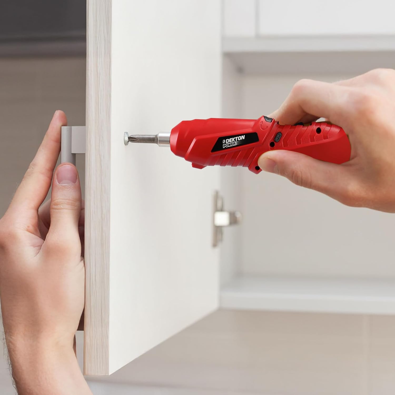 3.6V Cordless Electric Screwdriver USB Rechargeable + 48pc Bits Sockets & Case