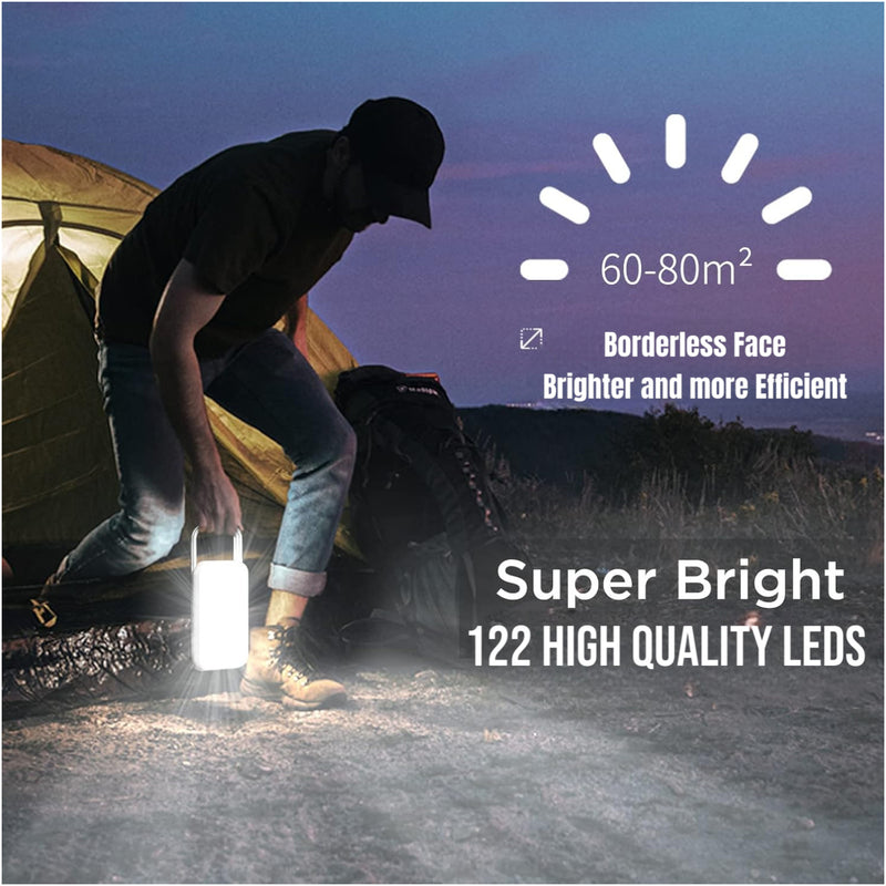 Super Bright LED Torch Portable Camping Light Rechargeable + Power Bank