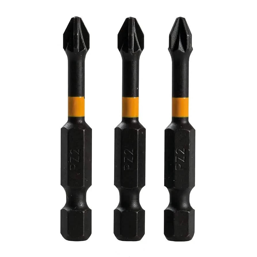 Triton Pozi Screwdriver Impact Bit 3pk PZ2 50mm 